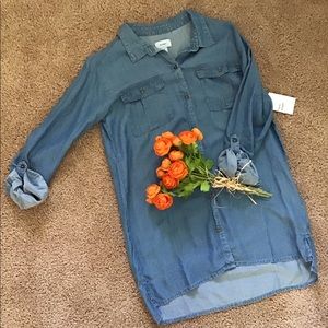 NWT Old Navy Denim Tunic Dress